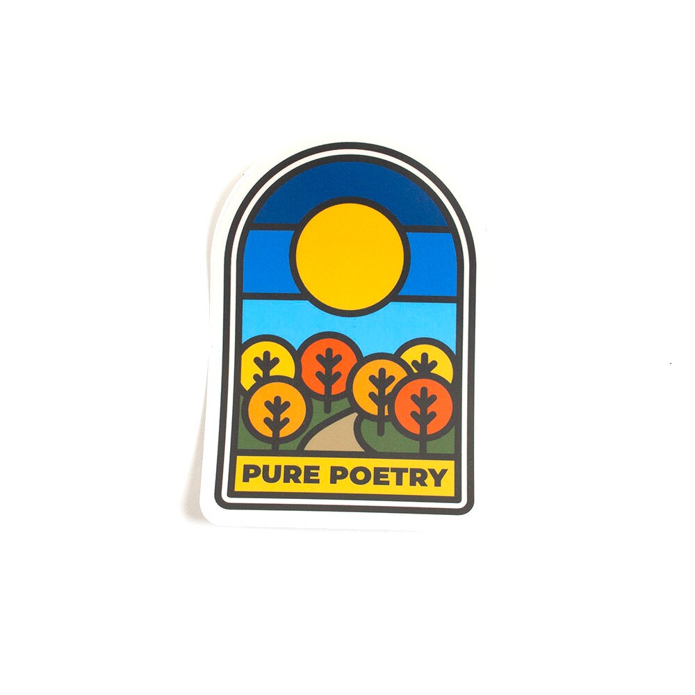 Stickers Northwest, Stickers, Art & School, 3", 579751, Pure Poetry